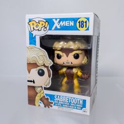 Funko POP! Heroes Vinyl Bobble-Head - Marvel X-Men S2 - SABRETOOTH #181 *NON-MINT*