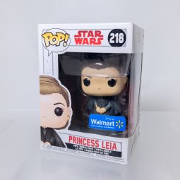 Funko POP! Star Wars Episode 8: The Last Jedi - Vinyl Bobble - PRINCESS LEIA #218 *Excl* *NON-MINT*