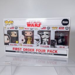 Funko POP! Star Wars Episode 8: The Last Jedi - Vinyl Bobbles - FIRST ORDER FOUR PACK *NON-MINT*
