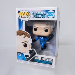 Funko POP! Marvel - Fantastic Four Vinyl Bobble Figure - MISTER FANTASTIC #557 *NON-MINT*