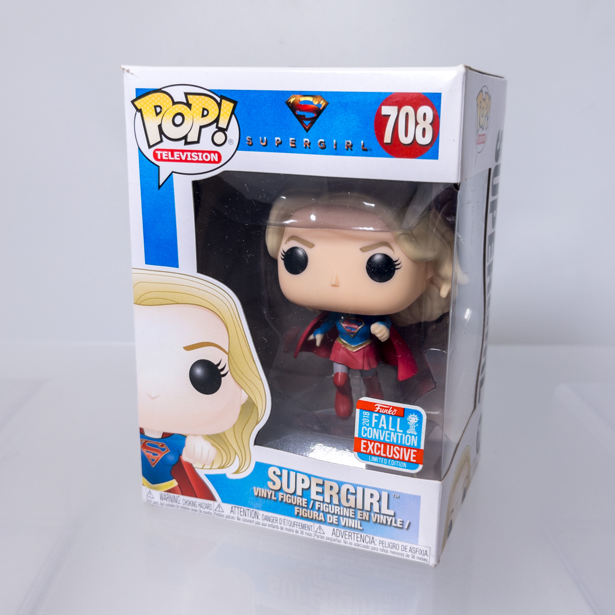 Funko POP! Television Supergirl Vinyl Figure - SUPERGIRL #708 *Exclusive* *NON-MINT*