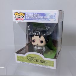 Funko POP! Edward Scissorhands - Vinyl Figure - EDWARD with Dinosaur Shrub (6 inch) #985 *NON-MINT*