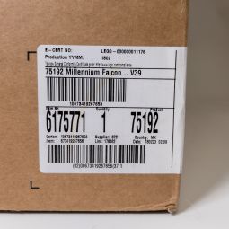 LEGO Star Wars - MILLENNIUM FALCON (#75192) (7541 pieces) (Unopened - FACTORY SEALED SHIPPER BOX)