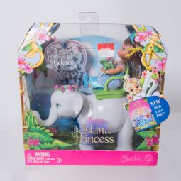Mattel - Barbie as The Island Princess - Kelly Doll with Elephant *NON-MINT*