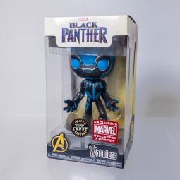 Funko Wacky Wobblers Bobblehead - Marvel Collector Corps - BLACK PANTHER (Glow) *Excl* *NON-MINT*