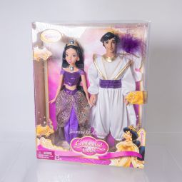 Mattel - Disney Princess Enchanted Tales Dolls - Jasmine & Aladdin *NON-MINT*