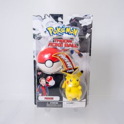 Jakks Pacific - Pokemon Black & White - Throw Poke Ball PIKACHU *NON-MINT*