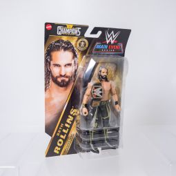 Mattel - WWE Champions [Main Event Series] Action Figure - SETH ROLLINS (6 inch) *NON-MINT*