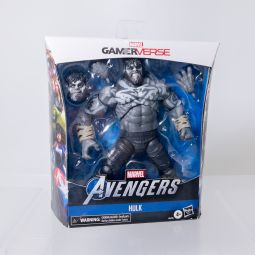 Hasbro - Marvel Gamerverse Avengers Action Figure - HULK (Gray) *NON-MINT*