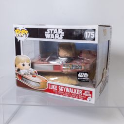 Funko POP! Star Wars Smuggler's Bounty Vinyl Bobble-Head - LUKE SKYWALKER w/Speeder #175 *Excl**NM*