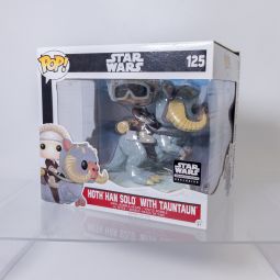Funko POP! Star Wars Smuggler's Bounty Vinyl Bobble-Head- HOTH HAN SOLO on TAUNTAUN #125 *Excl* *NM*