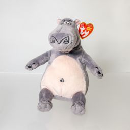 TY Beanie Baby - GLORIA the Hippo (Madagascar 2 - Movie Beanie) (6 inch) *MWNMT*