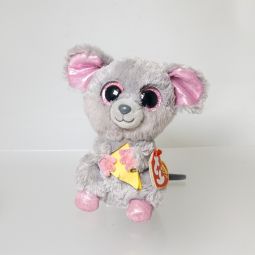 TY Beanie Boos - SQUEAKER the Mouse (Glitter Eyes) (Regular Size - 6 inch) *NON-MINT*