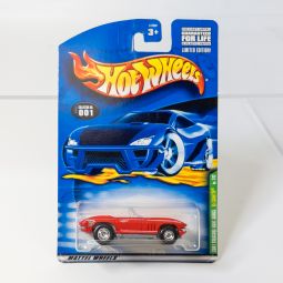 Mattel - Hot Wheels - 2001 Treasure Hunt Series 1/26 - '65 Corvette #001 *NON-MINT*
