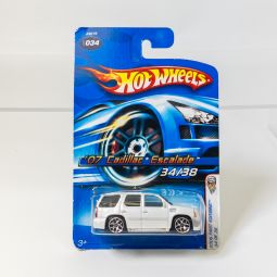 Mattel - Hot Wheels - 2006 First Editions 34/38 - '07 Cadillac Escalade White #034 *NON-MINT*