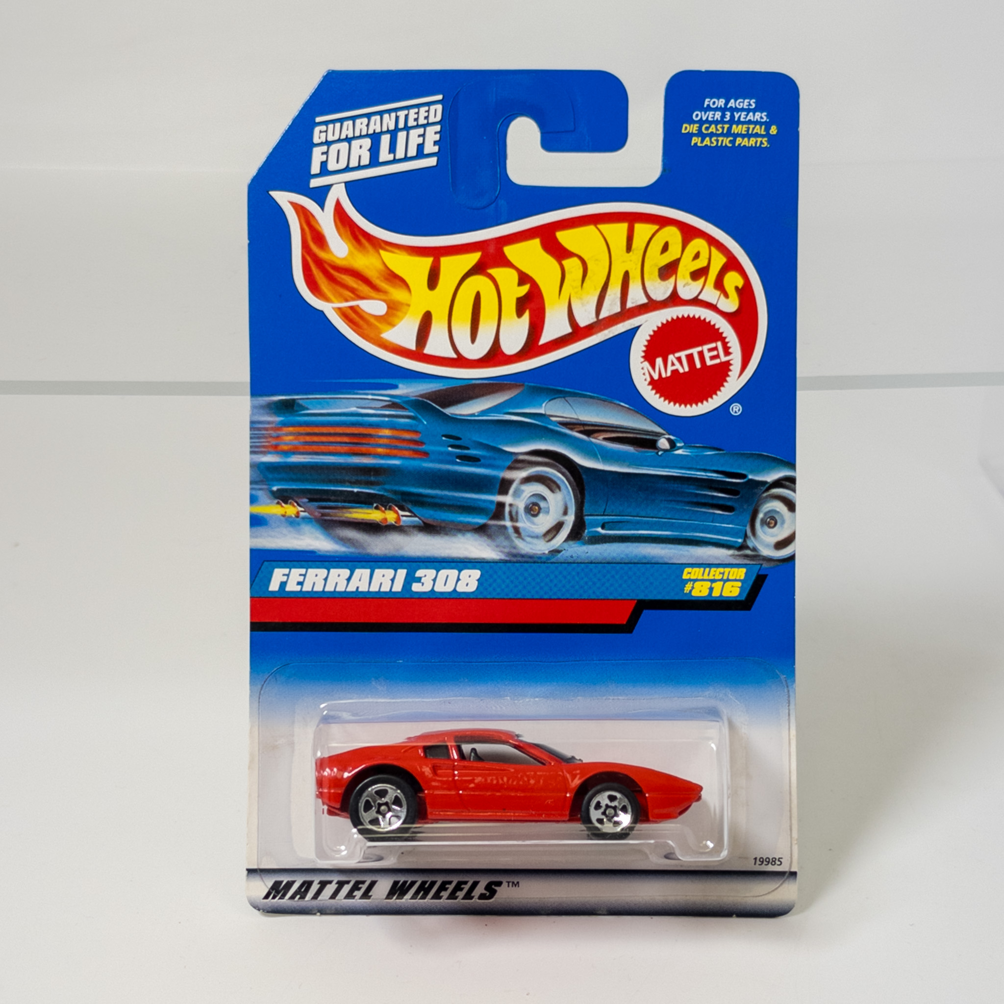Mattel - Hot Wheels - 1998 Collector #816 - Ferrari 308 Red *NON-MINT*