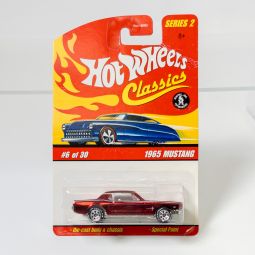 Mattel - Hot Wheels - 2005 Classics Series 2 - 1965 Mustang Red 6/30 *NON-MINT*