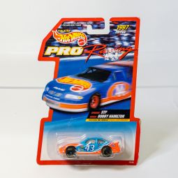 Mattel - Hot Wheels - 1997 Edition Pro Racing - Bobby Hamilton #43 STP *NON-MINT*