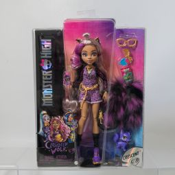 Mattel - Monster High Doll - 2022 Clawdeen Wolf w/ Crescent *NON-MINT*