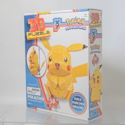 Pokemon - 3D Foam Backed Puzzle - PIKACHU (58 Pieces)