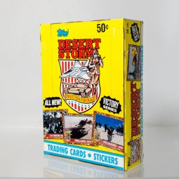 Topps Trading Cards - 1991 Desert Storm Victory Series - BOX (36 Packs) *NON-MINT*