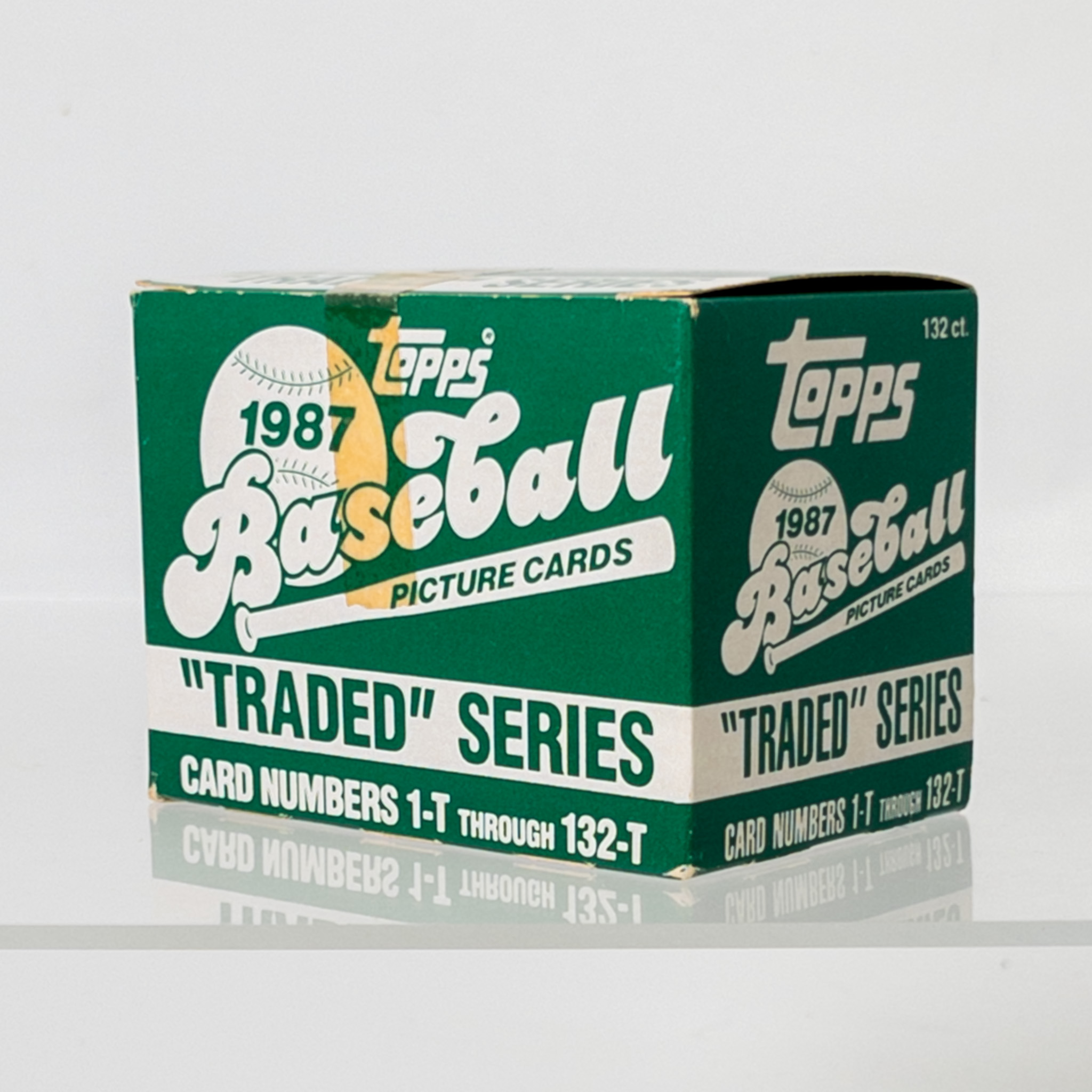 Lot of 2 - 1985 & 1987 Topps Baseball Picture Cards 'Traded' Series (132 Cards Each) *NON-MINT*