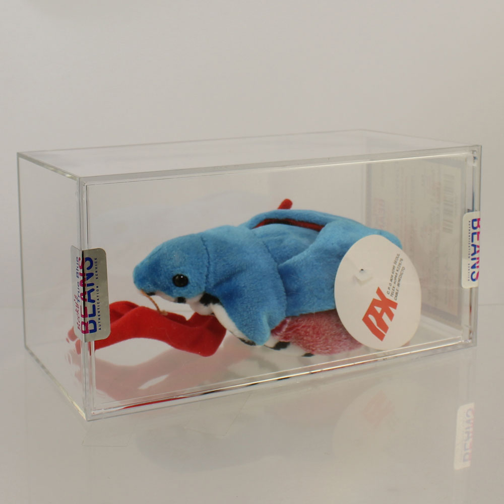 Authenticated TY Beanie Baby Prototype - INSECT Blue & Red (PAX Tags) 1/1 Ultra Rare