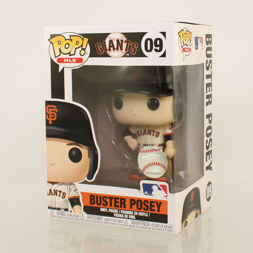 Funko POP! MLB Wave 3 Vinyl Figure - BUSTER POSEY (San Francisco Giants) #09 *NON-MINT BOX*