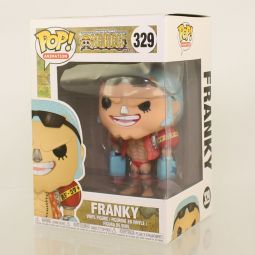Funko POP! Animation - One Piece S2 Vinyl Figure - FRANKY #329 *NON-MINT BOX*