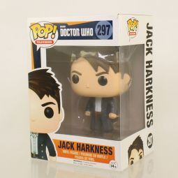 Funko POP! Television - Doctor Who S2 Vinyl Figure - JACK HARKNESS #297 *NON-MINT BOX*