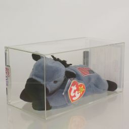 Authenticated TY Beanie Baby - LEFTY the Donkey (UPSIDE DOWN FLAG - ODDITY) (4th Gen Hang Tag) Authenticated TY Beanie Baby - LEFTY the Donkey (UPSIDE DOWN FLAG - ODDITY) (4th Gen Hang Tag)