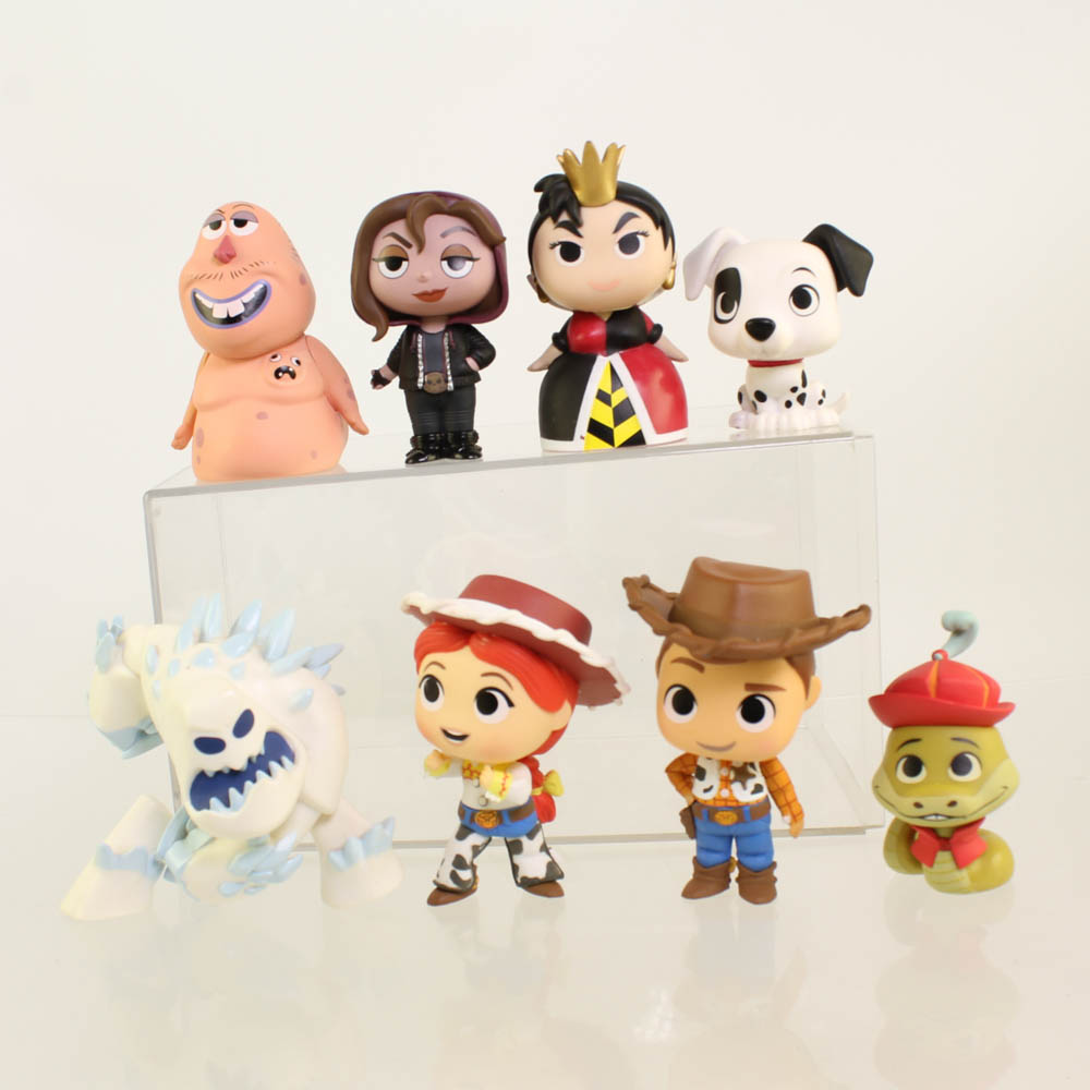 Funko Mystery Minis Vinyl Figure - Disney LOT OF 8 (Toy Story Frozen Wreck-It Ralph) *NON-MINT*