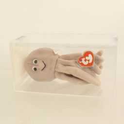Authenticated TY Beanie Baby - INKY the Octopus (Tan Version) (3rd Gen Hang Tag - MWMTs - MQ)