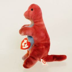 TY Beanie Baby - REX the Dinosaur (3rd Gen Hang Tag - Creased Tag)