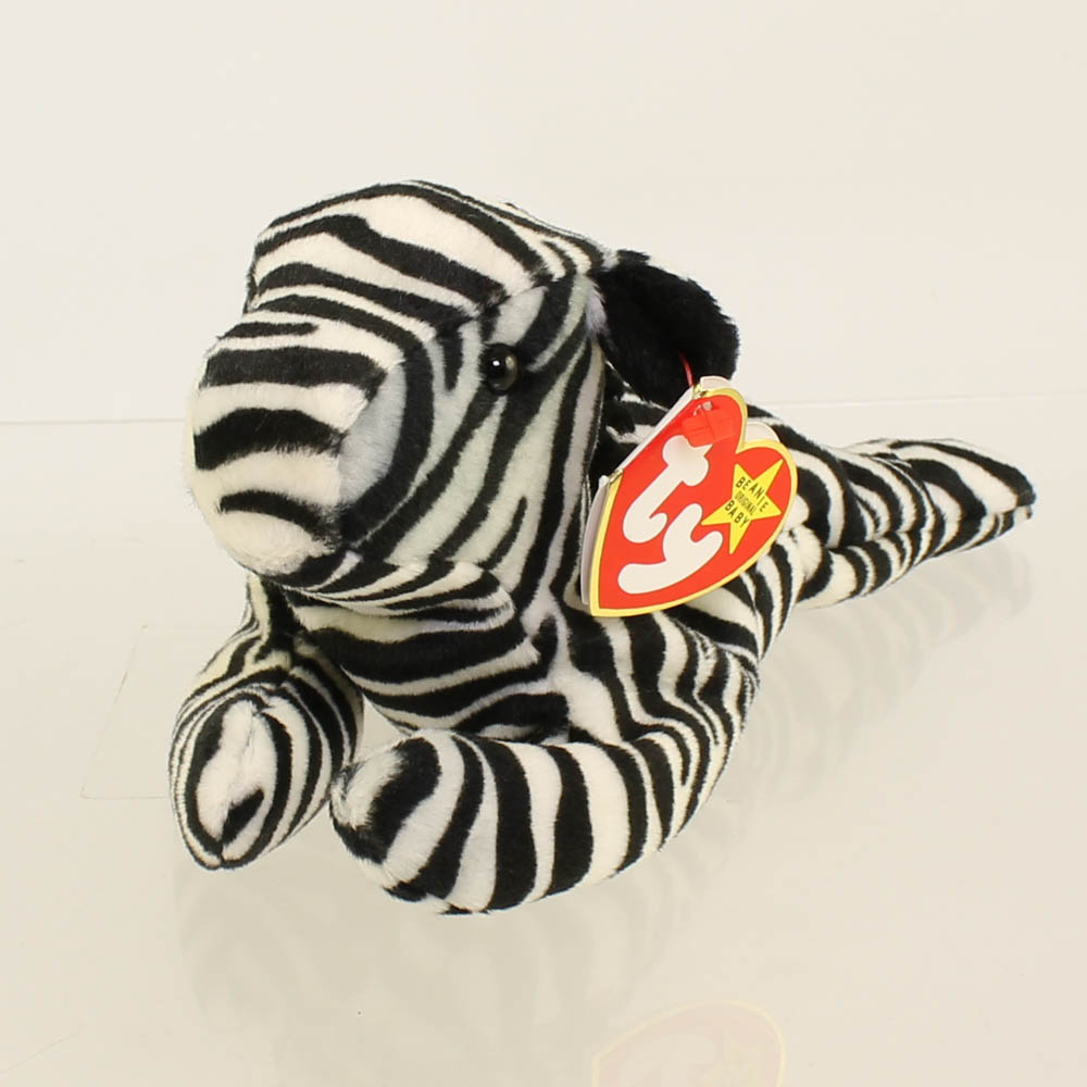 TY Beanie Baby - ZIGGY the Zebra (COLOR ERROR) ODDITY