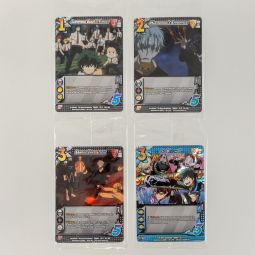 My Hero Academia Trading Cards - Lot of 4 Box Topper Promo Cards