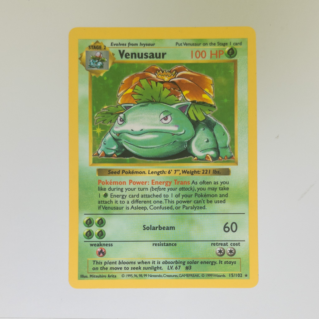 Venusaur ポケモンカード #15/102 Pokemon 25th Anniversary Celebrations TCG Card 15/102