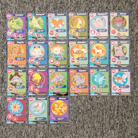 burger king promo pokemon cards Burger King Poktrivia Promo Original 151 Complete Set 1999|  TradingCardSets.Com