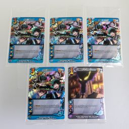UniVersus Trading Cards - Lot of 5 Box Topper Promo Cards