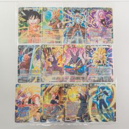 Dragon Ball Super Trading Cards - Lot of 12 Box Topper Promo Cards