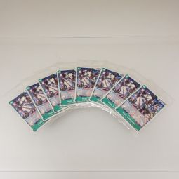 One Piece Trading Cards - Lot of 8 Pre-Release Kit Promo Cards (Pirate's Party Vol. 6)