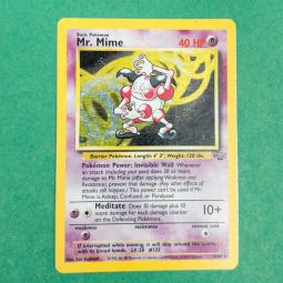 Pokemon Card - Jungle 6/64 - MR. MIME (holo-foil) *NM - Played*