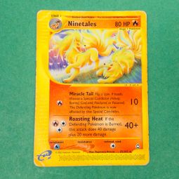 Pokemon Card - Aquapolis 25/147 - NINETALES (rare) *NM - Played*