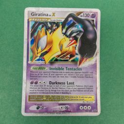 Pokemon Card - Platinum 124/127 - GIRATINA Lv.X (holo-foil) *NM - Played*