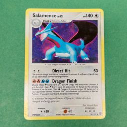 Pokemon Card - D&P: Secret Wonders 18/132 - SALAMENCE Lv.62 (holo-foil) *NM - Played*
