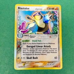 Pokemon Card - Crystal Guardians 2/100 - BLASTOISE (holo-foil) *NM - Played*