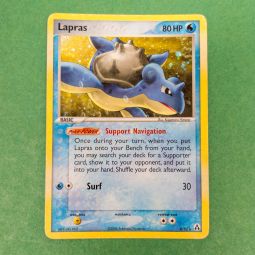 Pokemon Card - Legend Maker 8/92 - LAPRAS (holo-foil) *NM - Played*