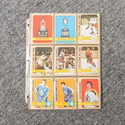 Lot of 54 Hockey Cards - 1972-1973 Topps Collection