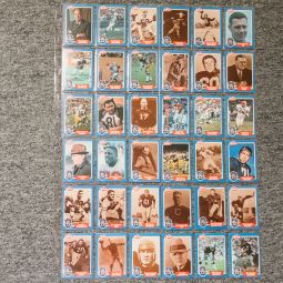 Set of 144 Football Cards - 1988 Swell Football Greats Hall of Fame