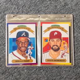 Set of 26 Jumbo 5x7 Baseball Cards - 1998 Leaf Donruss Diamond King #1-26